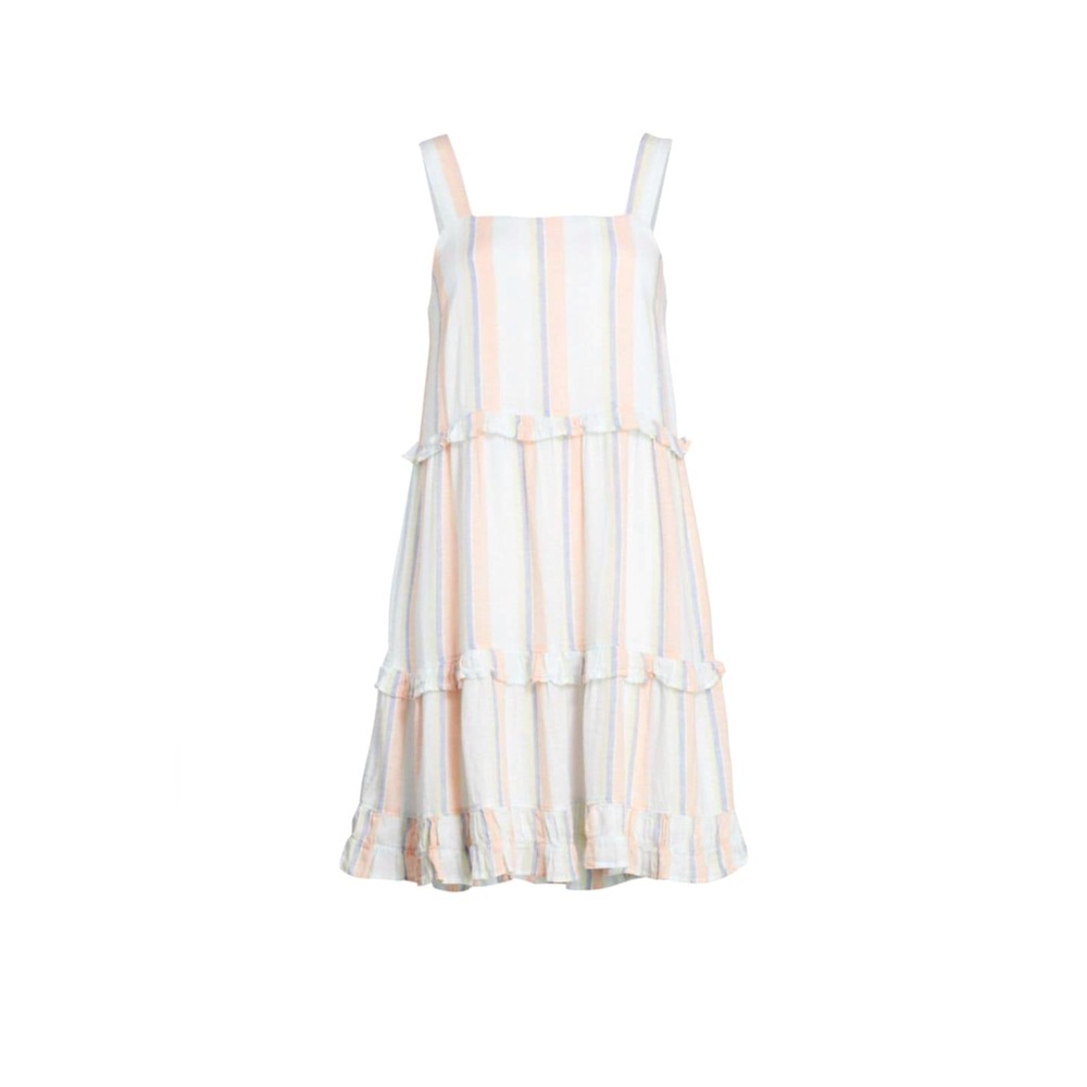 RAILS Sandy Linen Tiered Dress